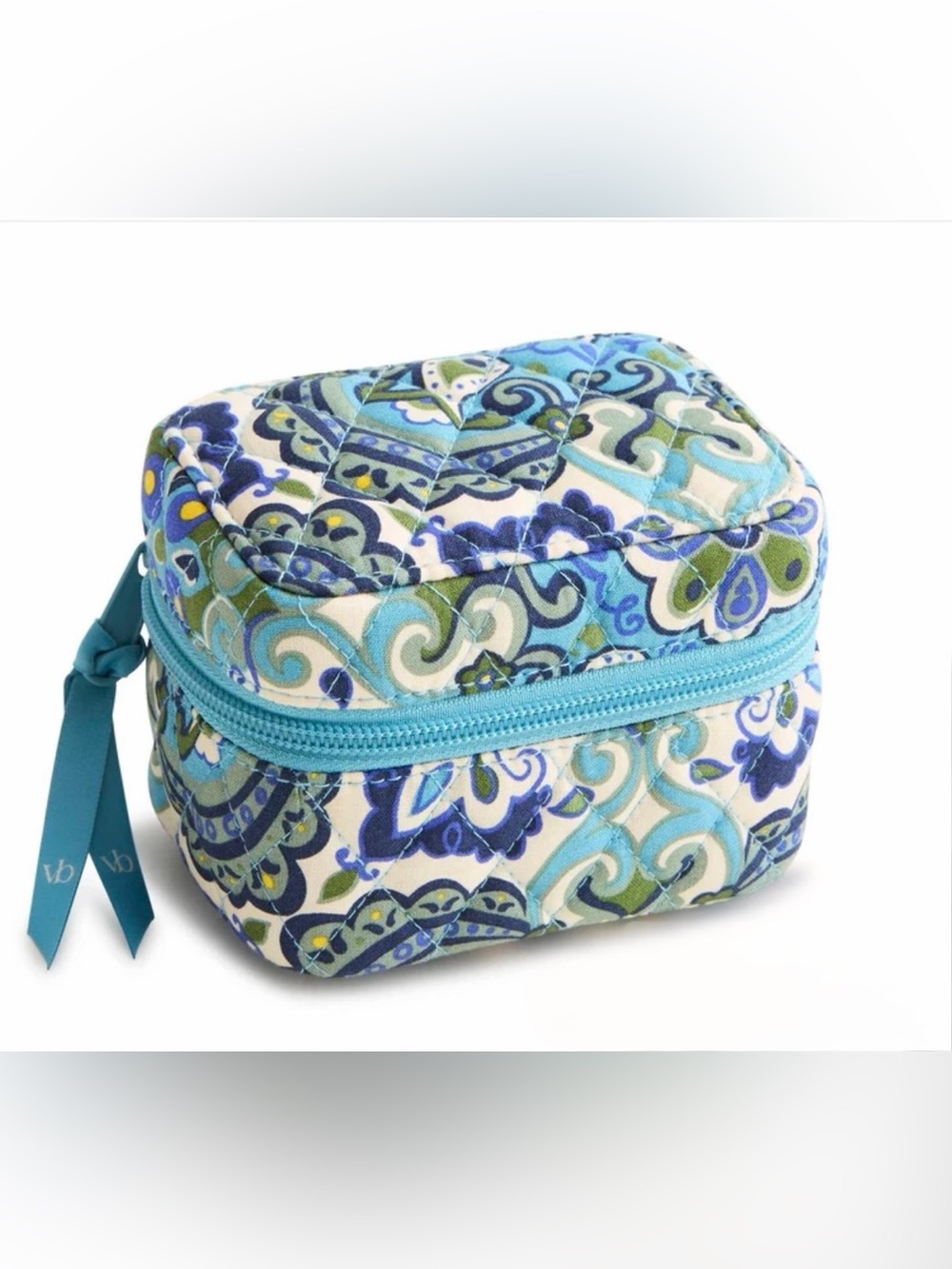 Vera Bradley Supplement Pill Case in Maritime Medallion